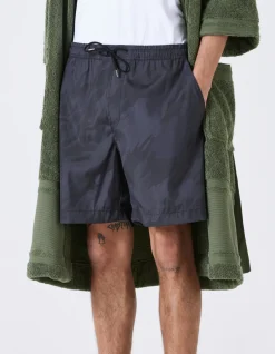 Swim Shorts*Maharishi 1022 Dpm:Bonsai Forest Swim Shorts Subdued Night