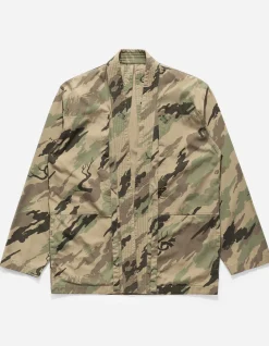Kimonos*Maharishi 4306 Dpm:Bonsai Forest Utility Kimono Overshirt Woodland