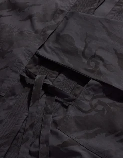 Kimonos*Maharishi 4306 Dpm:Bonsai Forest Utility Kimono Overshirt Subdued Night