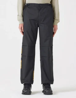 Original Snopants*Maharishi 4215 Dragon Embroidered Straight Snopants® Golden Black