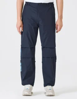 Original Snopants*Maharishi 4215 Dragon Embroidered Straight Snopants® Navy Blue