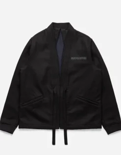 Kimonos*Maharishi 4533 Duality Stadium Kimono Tonal Black