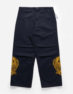 Original Snopants*Maharishi 4282 Duelling Tigers Embroidered Loose Snopants® Navy