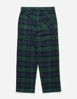 Track Pants*Maharishi 4613 Flannel Track Pants · Loose Fit Black