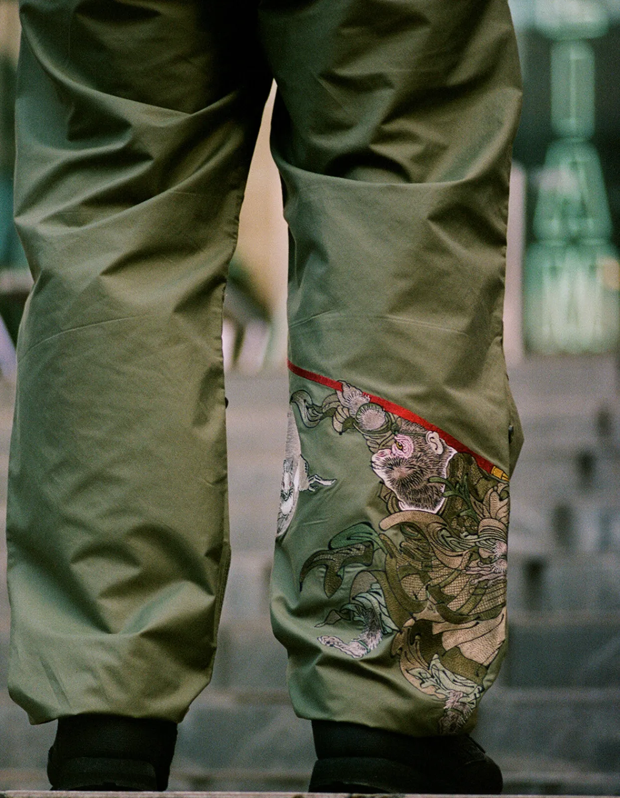 Original Snopants*Maharishi 4224 Hare U0026 Monkey Straight Snopants® Olive Og-107F