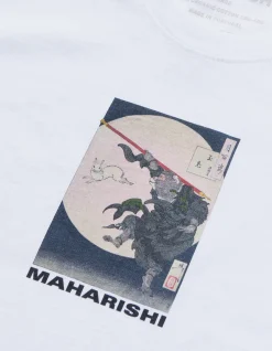 Short Sleeve T-Shirts*Maharishi 1008 Hare U0026 Monkey T-Shirt White