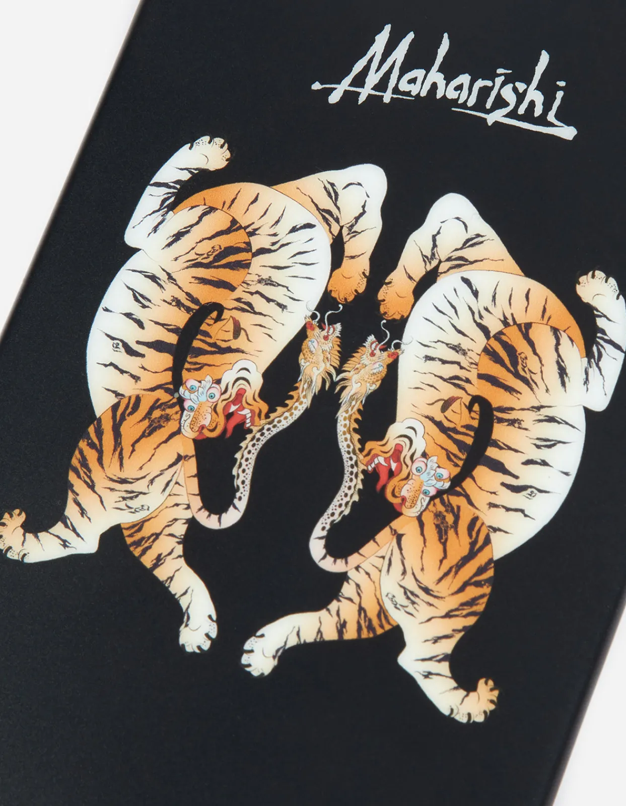 Lifestyle*Maharishi 9384 Heart Of Tigers Iphone 12 Pro Max Case · In-Mold Silicone Black