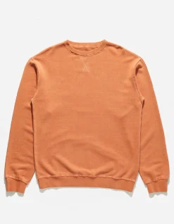 Crew Sweats*Maharishi 8011 Hemp Organic Crew Sweat Rust