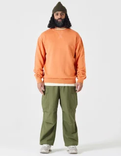 Crew Sweats*Maharishi 8011 Hemp Organic Crew Sweat Rust