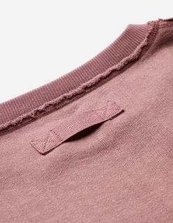 Crew Sweats*Maharishi 8011 Hemp Organic Crew Sweat Murasaki Purple