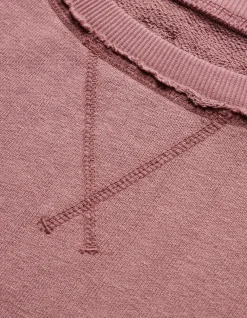 Crew Sweats*Maharishi 8011 Hemp Organic Crew Sweat Murasaki Purple