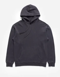 Hooded Sweats*Maharishi 4146 Hemp Organic Hooded Sweat Black Blk-108F