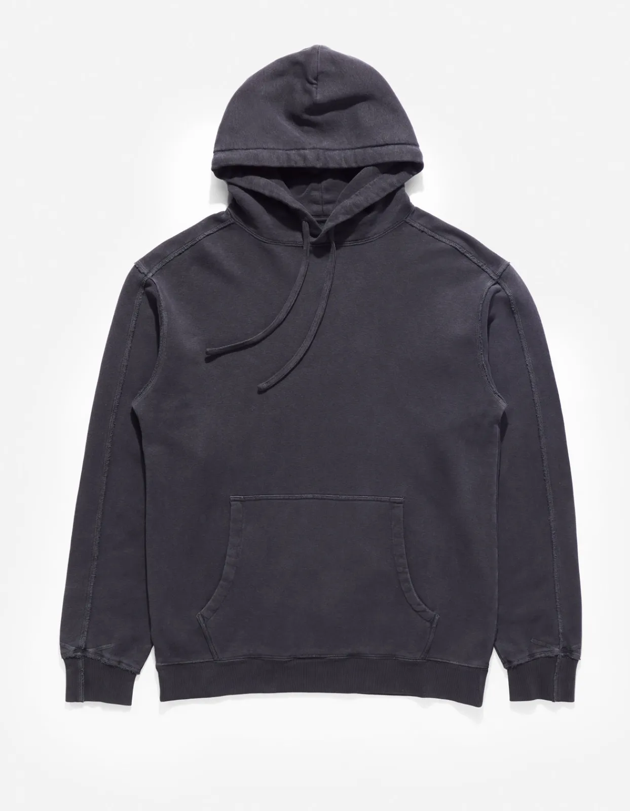 Hooded Sweats*Maharishi 4146 Hemp Organic Hooded Sweat Black Blk-108F