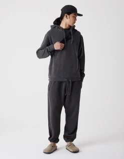 Hooded Sweats*Maharishi 8013 Hemp Organic Hooded Sweat · Hemp/Organic Cotton Sweat 480 Black Blk-108Ff