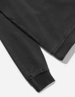Hooded Sweats*Maharishi 8013 Hemp Organic Hooded Sweat · Hemp/Organic Cotton Sweat 480 Black Blk-108Ff