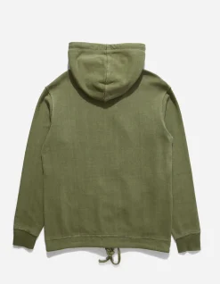 Hooded Sweats*Maharishi 8013 Hemp Organic Hooded Sweat · Hemp/Organic Cotton Sweat 480 Olive Og-107Ff