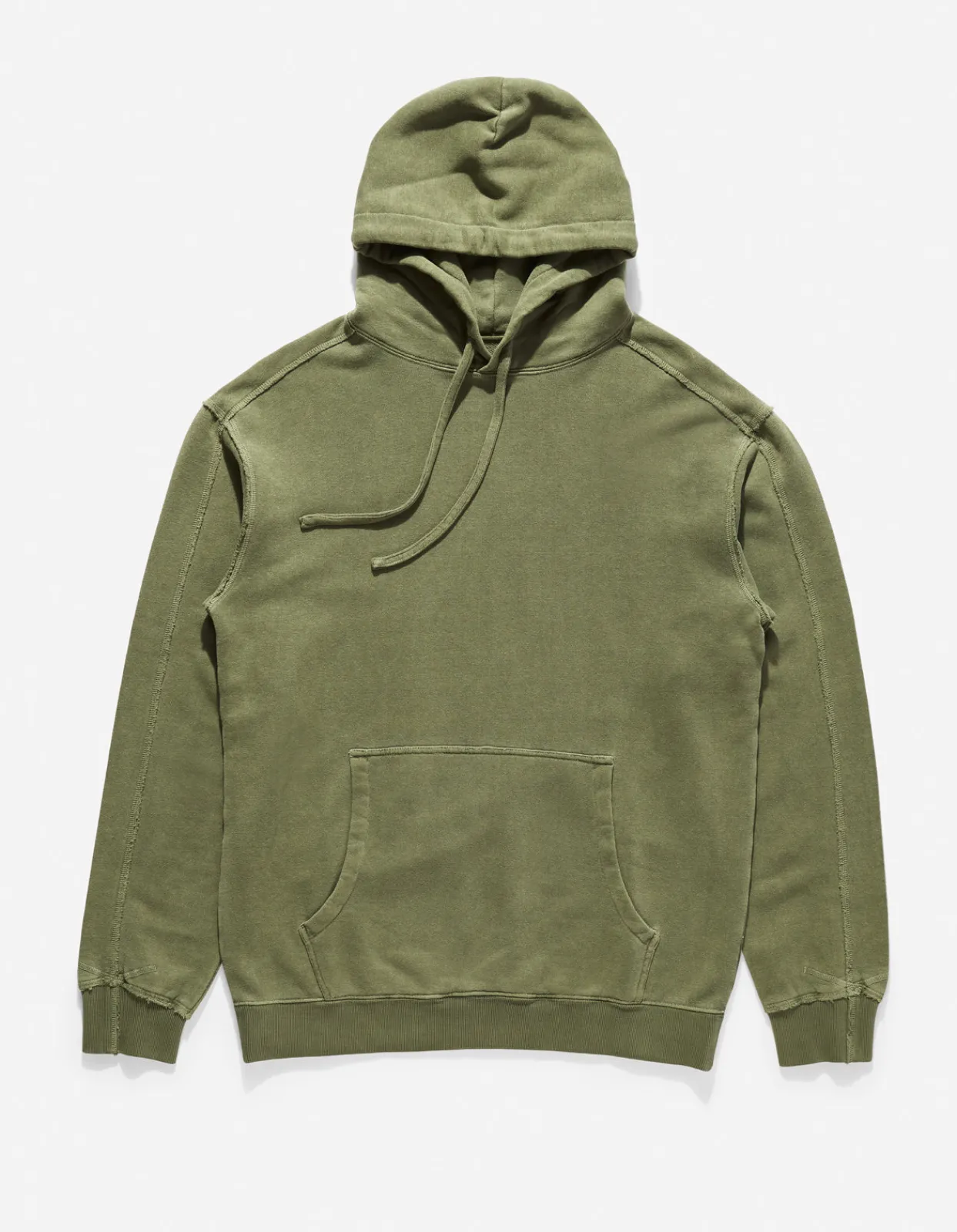 Hooded Sweats*Maharishi 4146 Hemp Organic Hooded Sweat Olive Og-107F