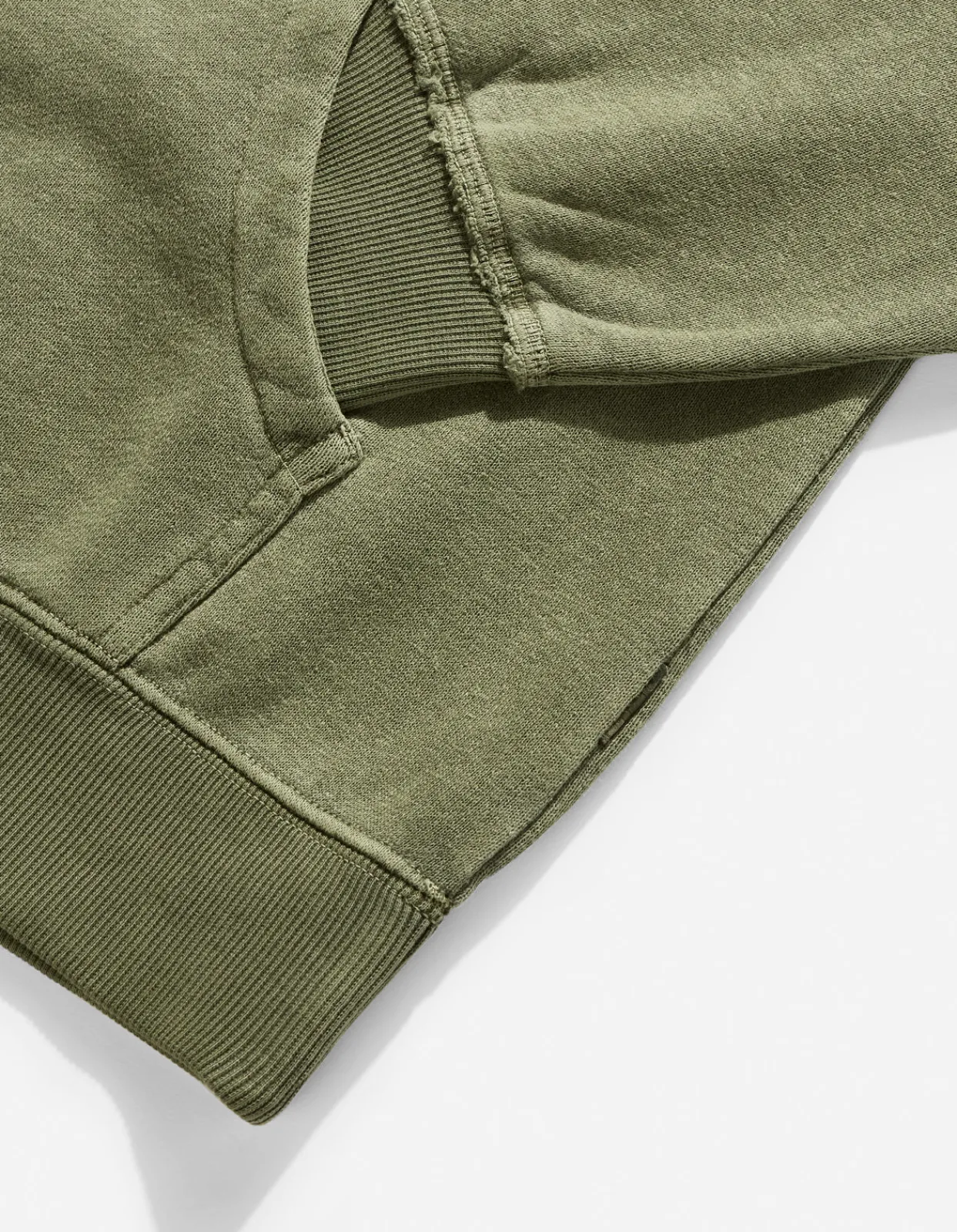Hooded Sweats*Maharishi 4146 Hemp Organic Hooded Sweat Olive Og-107F