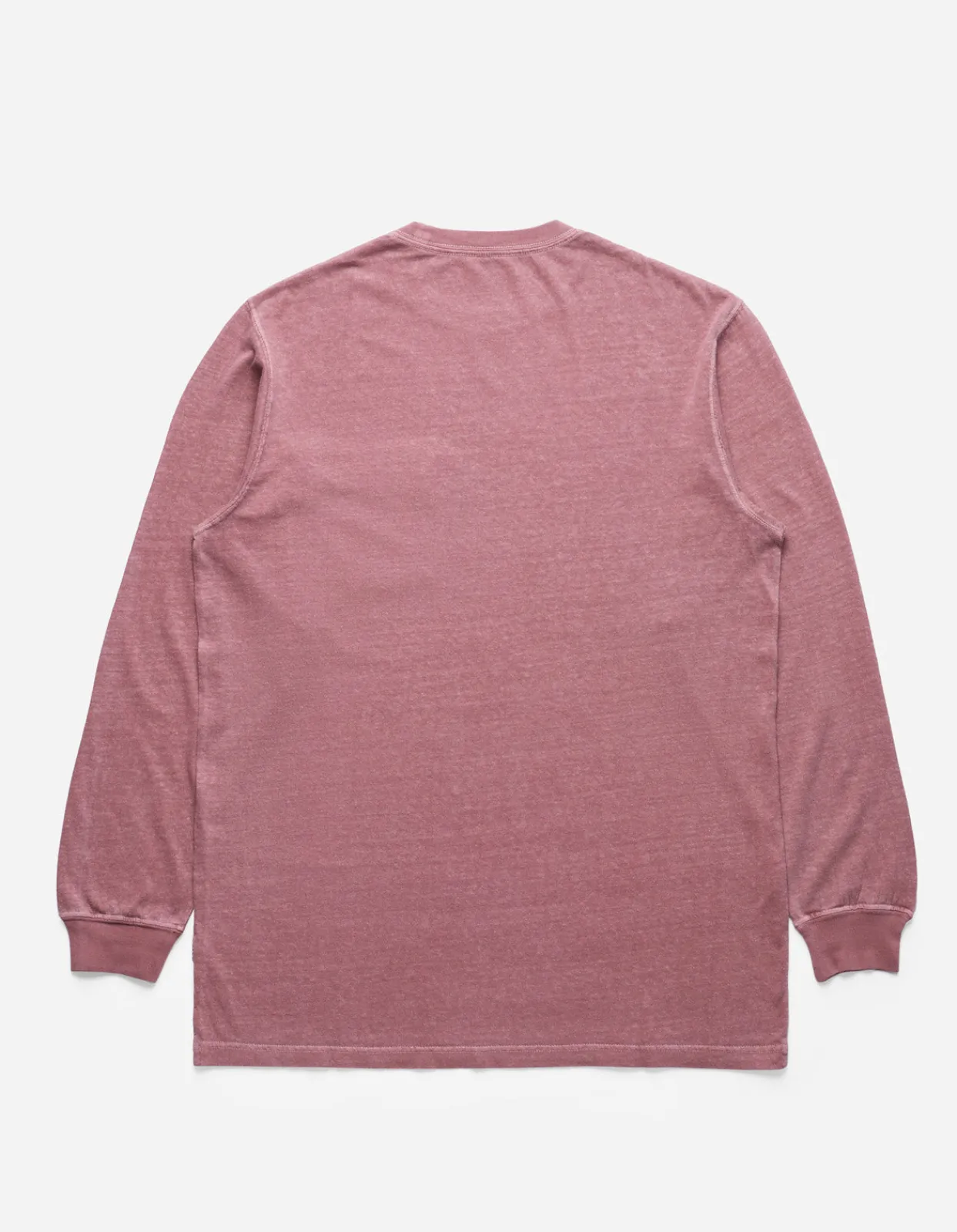 Long Sleeve T-Shirts*Maharishi 8010 Hemp Organic L/S Pocket T-Shirt Murasaki Purple