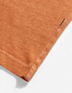 Long Sleeve T-Shirts*Maharishi 8010 Hemp Organic L/S Pocket T-Shirt Rust