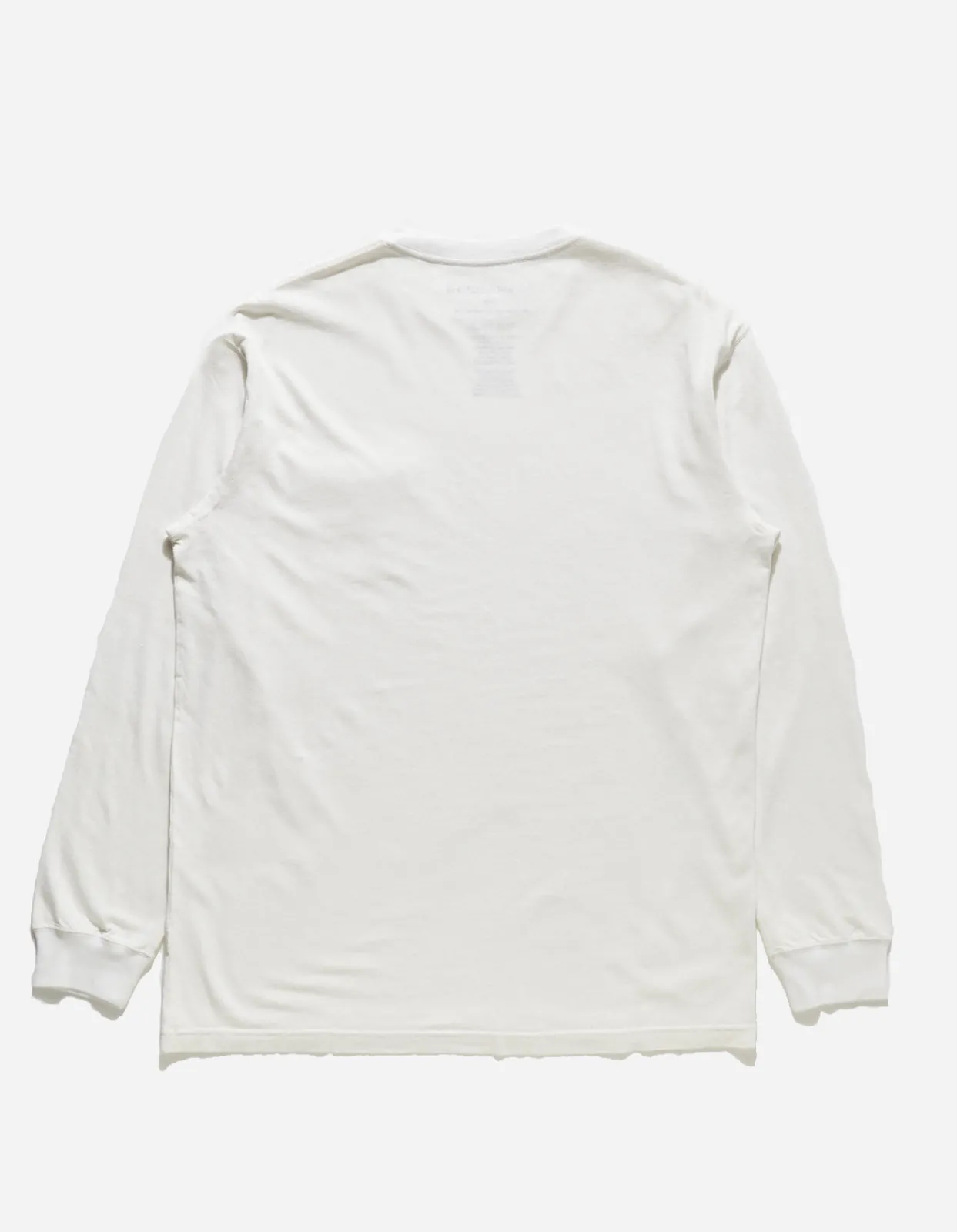 Long Sleeve T-Shirts*Maharishi 8010 Hemp Organic L/S Pocket T-Shirt White