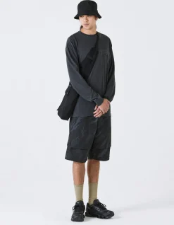 Long Sleeve T-Shirts*Maharishi 8010 Hemp Organic L/S Pocket T-Shirt Black