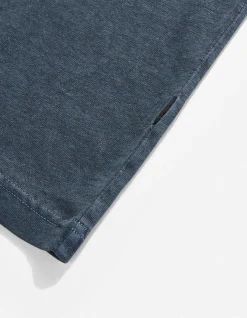 Long Sleeve T-Shirts*Maharishi 8010 Hemp Organic L/S Pocket T-Shirt Navy