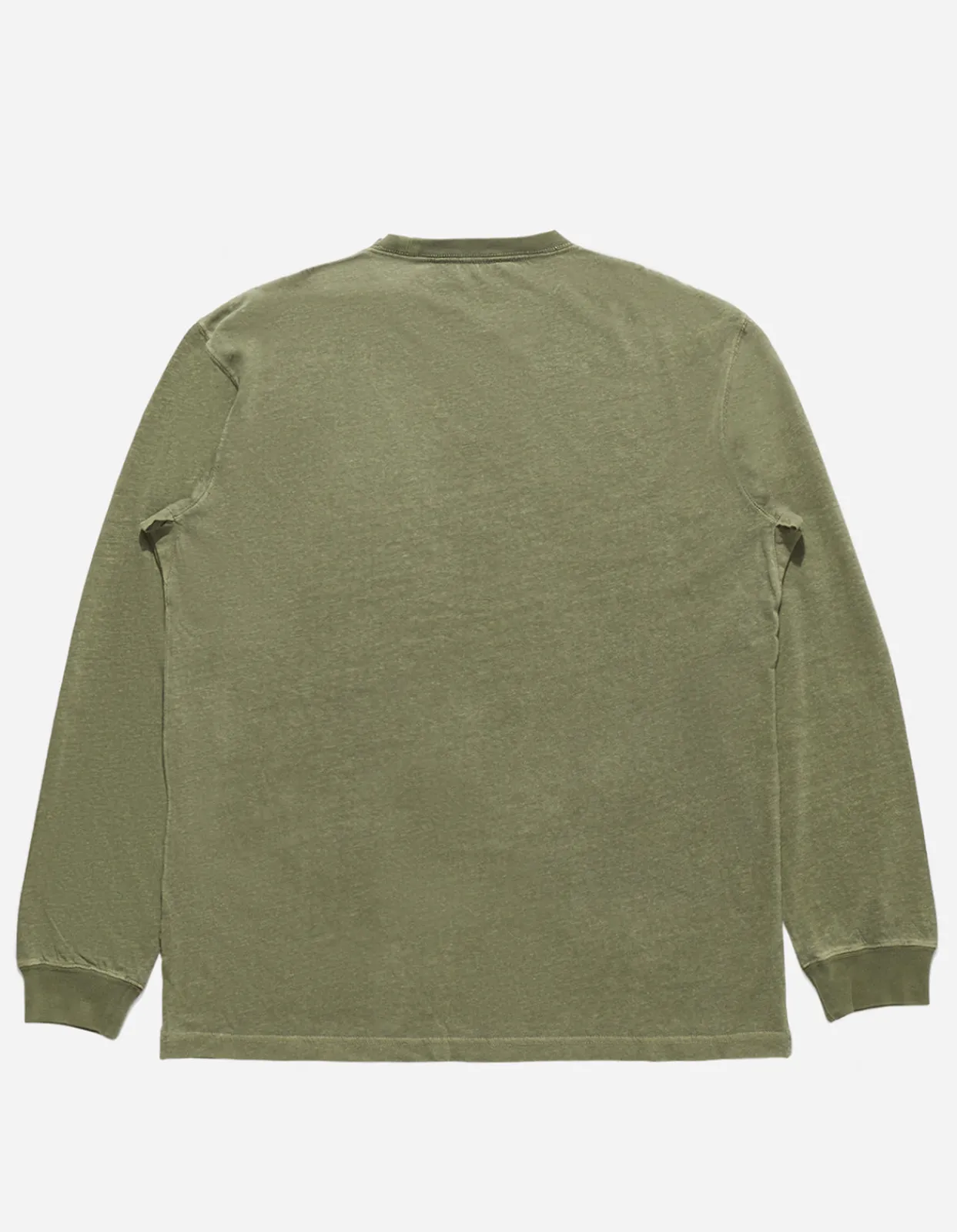 Long Sleeve T-Shirts*Maharishi 4030 Hemp Organic L/S T-Shirt Olive Og-107F