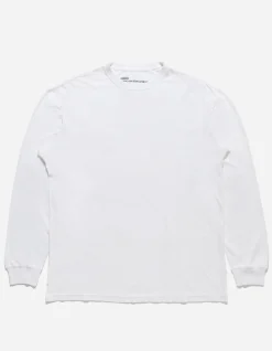 Long Sleeve T-Shirts*Maharishi 4030 Hemp Organic L/S T-Shirt White
