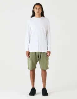 Long Sleeve T-Shirts*Maharishi 4030 Hemp Organic L/S T-Shirt White