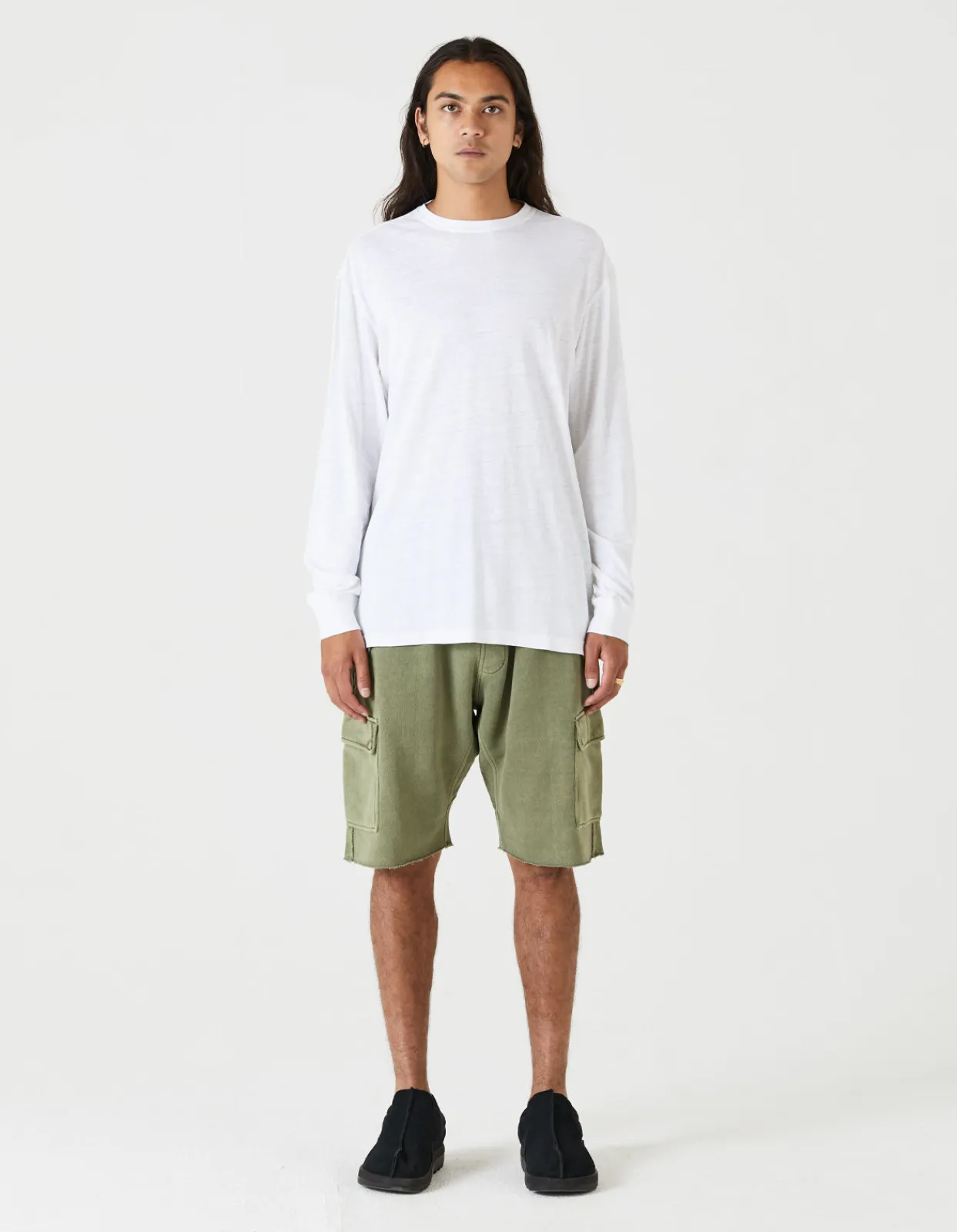 Long Sleeve T-Shirts*Maharishi 4030 Hemp Organic L/S T-Shirt White