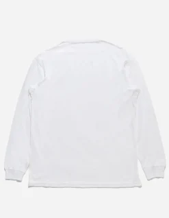 Long Sleeve T-Shirts*Maharishi 4030 Hemp Organic L/S T-Shirt White