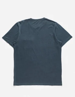 Short Sleeve T-Shirts*Maharishi 7021 Hemp Organic Pocket T-Shirt Navy