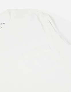 Short Sleeve T-Shirts*Maharishi 7021 Hemp Organic Pocket T-Shirt White