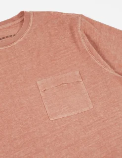 Short Sleeve T-Shirts*Maharishi 7021 Hemp Organic Pocket T-Shirt Pink