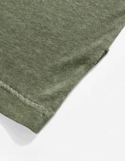Short Sleeve T-Shirts*Maharishi 7021 Hemp Organic Pocket T-Shirt Olive Og-107F