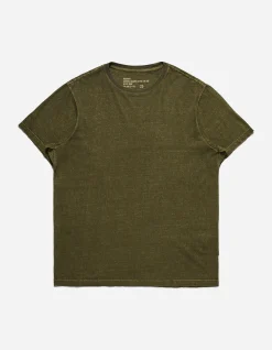 Short Sleeve T-Shirts*Maharishi 4031 Hemp Organic T-Shirt Olive Og-107F