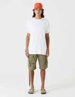 Short Sleeve T-Shirts*Maharishi 4031 Hemp Organic T-Shirt White