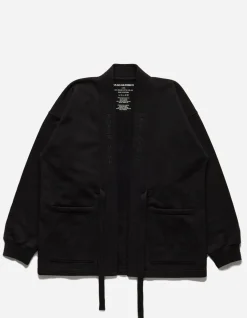 Kimonos*Maharishi 4574 Hikeshi Sweat Kimono Black