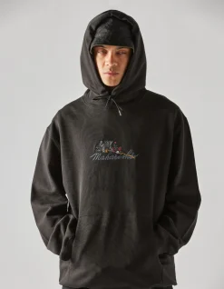 Hooded Sweats*Maharishi 4502 Invisible Warrior Hooded Sweat Black