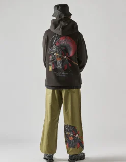 Hooded Sweats*Maharishi 4502 Invisible Warrior Hooded Sweat Black