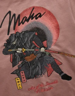 Hooded Sweats*Maharishi 4502 Invisible Warrior Hooded Sweat Murasaki Purple