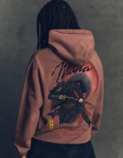 Hooded Sweats*Maharishi 4502 Invisible Warrior Hooded Sweat Murasaki Purple