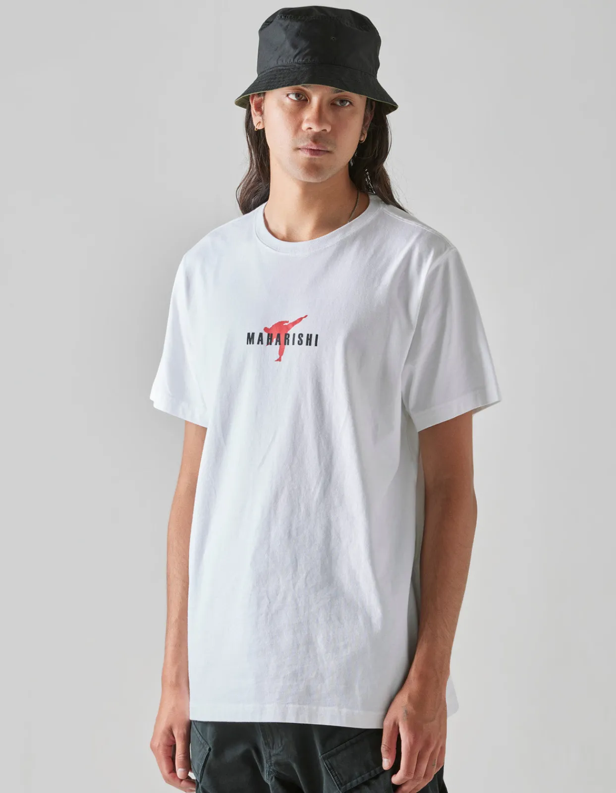 Short Sleeve T-Shirts*Maharishi 1070 Invisible Warrior T-Shirt White