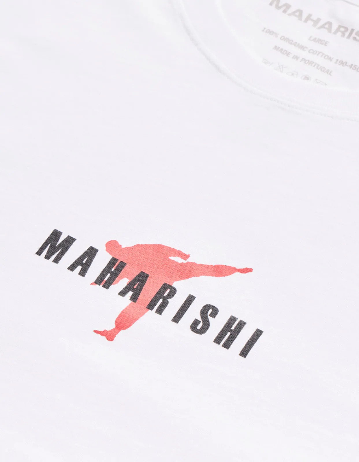 Short Sleeve T-Shirts*Maharishi 1070 Invisible Warrior T-Shirt White