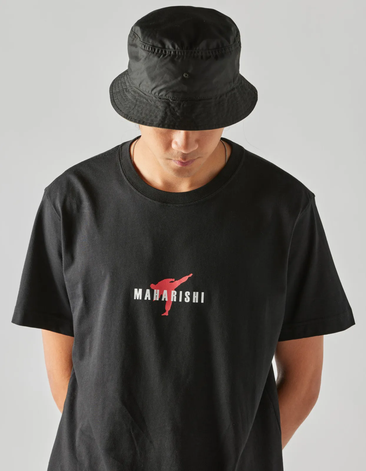 Short Sleeve T-Shirts*Maharishi 1070 Invisible Warrior T-Shirt Black