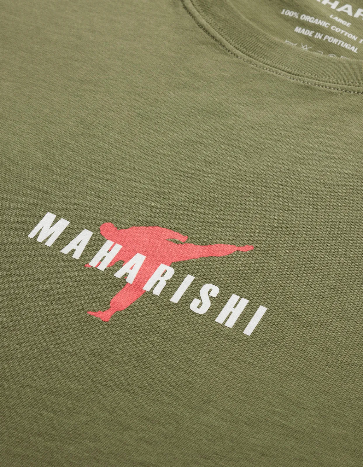 Short Sleeve T-Shirts*Maharishi 1070 Invisible Warrior T-Shirt Olive