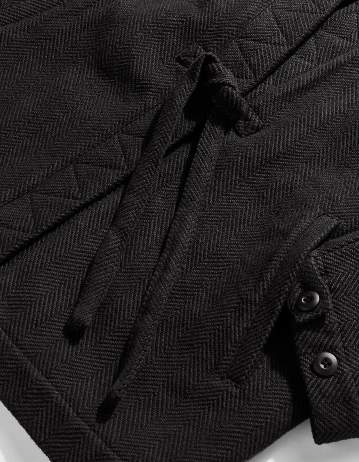 Kimonos*Maharishi 4081 Kimono Deck Jacket Black