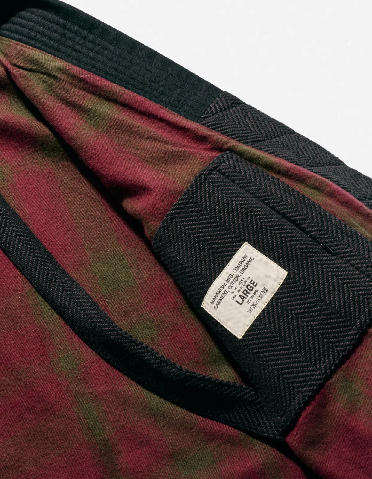 Kimonos*Maharishi 4081 Kimono Deck Jacket Black
