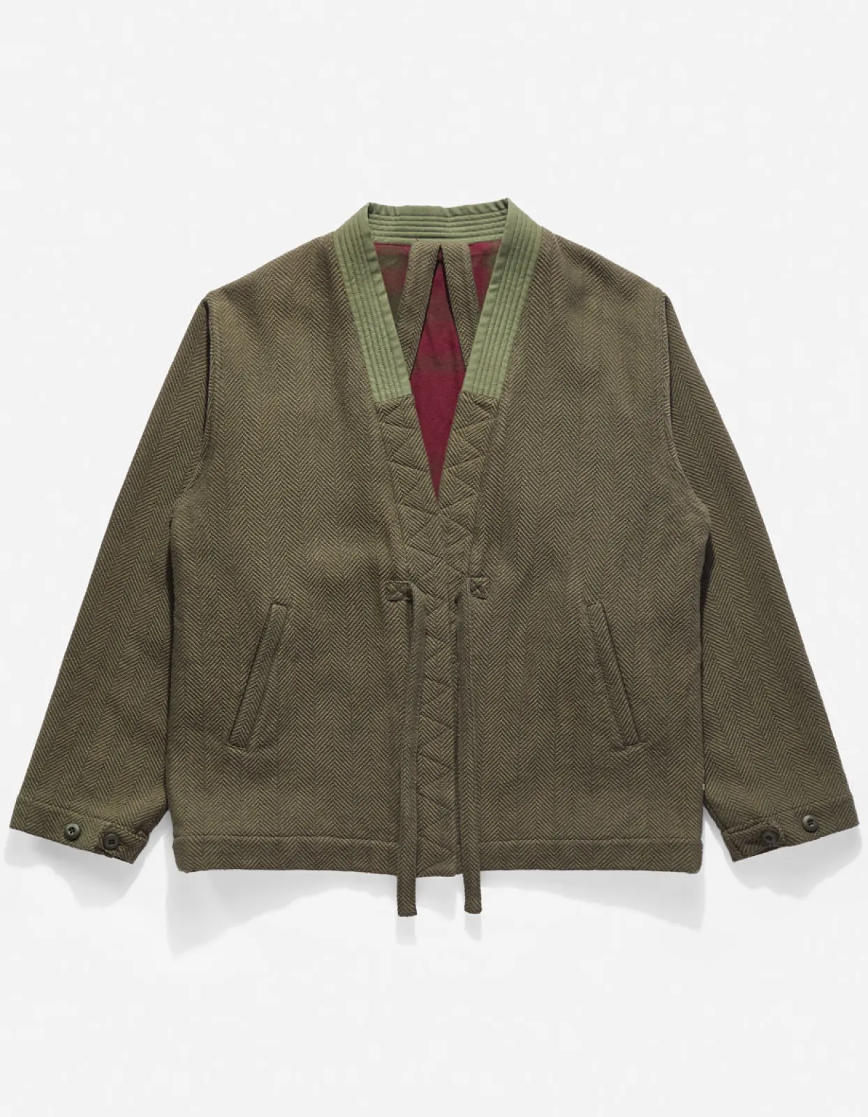 Kimonos*Maharishi 4081 Kimono Deck Jacket Olive